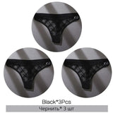 Sexy Women's Panties Cotton Brazilian Underwear Women V Waist Women's Thong Female Underpants Intimate Lingerie