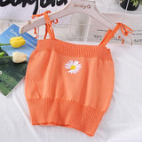 Fashion Women's Club Tank Tops Solid V neck Letter Sleevless Camisoles Tube Crop Top Bralette Sexy Ladies Summer