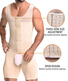 Men's Body-Shaping One-Piece Clothing, One-Piece Flat-Angle Trousers, Waist-Waist