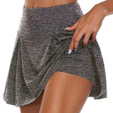 Temperament Commute Summer Solid Color Two-piece Skirt