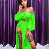 New Women’s Sexy Summer Holiday Beach Cover Ups Fashion Solid Color Long Sleeve Tops and Loose Split Long