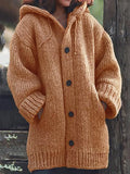Women's Ebay Long Sweater New Cardigan Hooded Jacket