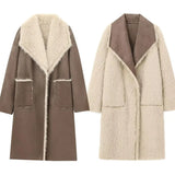 Coat Jacket In Autumn 2025 With Long-Sleeved Coat Loose Leisure Temperament