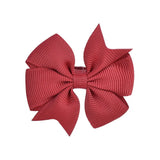 Inches Candy Color Baby Mini Small Bowknot Hair Clips For Cute Girls Safety Hairpins Barrettes Headwear Kids Hair