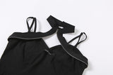 Irregular Cutout Y2K Tank TopOutfit