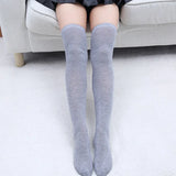 Spring and autumn thick high tube stockingsOutfit