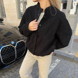 Lamb Velvet Jacket Multi-Color Optional Soft Fluffy Super Warm Autumn And Winter Fashion Sense Simple Match