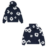 Tide Brand Foam Print Loose Sweater Y2K Hip Hop Street Suit For Men And