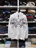 Y2K Vintage Street Harajuku Hip-Hop Graphic Cardigan Leisure Cardigan