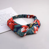 Headband Cross Top Knot Elastic Hair Bands Soft Solid Color Girls Hairband Hair Accessories Twisted Knotted