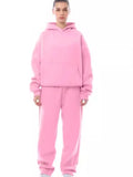 Autumn And Winter New Style Hoodie Suit Fashion Sports Leisure LOGO Printed Hooded Hoodie Two-Piece