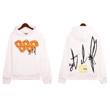 Printed Flower Wood Cotton Loose Sweater Y2K Hip Hop Street Pullover For