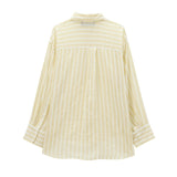 New Loose Striped Casual Shirt