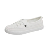 Shoes Women 2025 Spring New Board Shoes Leather Small White Shoes Women Korean Version Of Women's