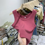 Threaded Sling Sports Vest Women Wear A Suit With A Bottom To Prevent Smooth And Sleeveless Jacket In