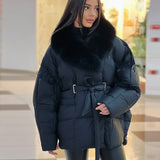 Autumn And Winter New Women's Fashion Commuting Single Buckle Heavy Industry Lead Beads Hair Coat