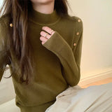 Sweater Women's Bottom Sweater Autumn And Winter New Fashionable And Fashionable Black Sweater With Warm And Slim