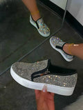 Zingj Station Autumn And Winter 2024 Fashion Diamond Zipper Large Size Thick-Soled Love Shoes