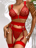 Zingj Style Sexy Underwear Sexy Female Net Gauze Fishing Net Big Grid Underwear Sexy