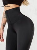 Women High Waist winter Keep Warm Legging Sexy Push Up Leggings For Fitness Sports Corset Slim Sportswear Female