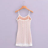 New Spring Stretch Lace Sexy Slim Dress With Buttocks And Bottom