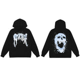Brand Sweater Keel Smoke Couple Skull Men And Women Loose High Street Pure Cotton