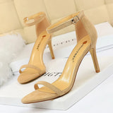 Shoes Super High Heels Suede Women Heels Open Toe Woman Pumps Sexy Party Shoes Stiletto Heels Summer Women Sandals