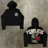 Men's Hoodie Y2K Original Hip-Hop Cartoon Graphic Printing Pullover Fashion Leisure