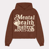 And Winter Vintage Street Personality Trend Alphabet Hoodie Printed Men's And Women's Hoodie