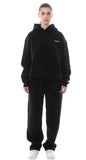 Autumn And Winter New Style Hoodie Suit Fashion Sports Leisure LOGO Printed Hooded Hoodie Two-Piece