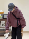 European Goods Hooded Clip Cotton Charge Coat Coat Female Design Sense Autumn Winter New Loose Show Thin Versatile Jacket Tide-Outfit