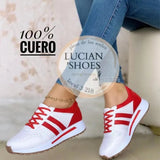 Women's Shoes 2023 Spring New Leisure Sports Shoes Women's Breathable PU Sports Shoes Fashion Student