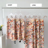 Elegant Floral Print Women Maxi Dress Adjust Spaghetti Strap Women Summer Dress For Vacation 2022 Ins Hot Beach