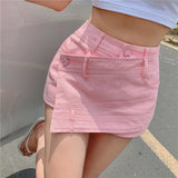 Women Summer Skinny Solid Denim Irregular Fashionable Holiday Korean Version Ladies Trousers Leisure Stylish High