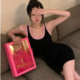 Dresses Women Sexy Hotsweet Korean Fashion Sleeveless Vestidos Temperament Casual Simple Streetwear Summer Panelled