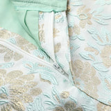 Clothing Set Spring Summer Women's Long Sleeve Blouses Tops Shorts Suit Floral Print Two-piece Set