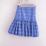 Summer Style Hollowed-Out Embroidery Suspender Dress
