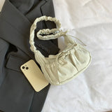 Aesthetic Bow Knot Stitching Shoulder BagOutfit