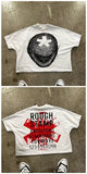 Gothic Punk Graphic Printing 0Versized T-Shirt For Men And Women Leisure