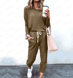 Zingj Spot Autumn And Winter New Women's Style Loose Solid Color Long Sleeve Casual