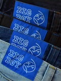 Street Boy Jeans Y2K Hip-Hop Cartoon Embroidery Vintage Blue Jeans Pants