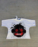 Men's T-Shirts Y2K Top 2024 Gothpunk Graphic Print 0Versized Shirts For Men And