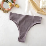 Seamless Women's Panties High Waisted Thongs Woman Comfortable Briefs S-XL Sexy Underpants For Women 9