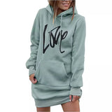 Long Dress In The New Hot Selling Explosive Hoodie In The Autumn And Winter Of