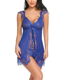 Zingj Sexy Lace Temptation Large Size Suspenders Sleeping Dress Suit Direct