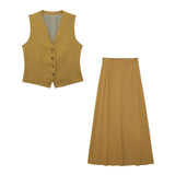 New Vest 8072967 Midi Skirt