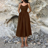 Women's Elegant Sensual V-Neck High-Rise Fashion Sling
