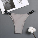 Panties Thong Pantys Underwear Women's Panties Cotton Briefs Female Underpants Solid Color Intimates Lingerie for