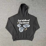 High Street Tide Card Letter Printing Loose Hooded Sweater Suit For Men And