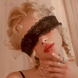 Zingj Sex Accessories Eye Mask Lace Temptation Role Playing Uniform Underwear With Hair